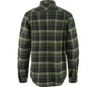 Fjällräven Men's Singi Heavy Flannel Shirt Black-deep Forest XXL