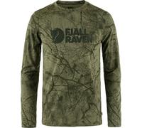 Fjällräven Men's Värmland Wool Long Sleeve Green Camo M