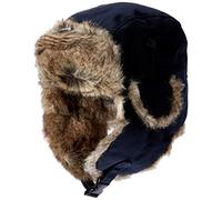 Fjällräven Singi Heater wärmende Fliegermütze Fellmütze dark grey Größe L Farbgruppe grau grau Damen Material 1: 65% Polyester, 35% Baumwolle | Material 2: 100% Polyacryl | Füllung: 100% Polyamid | En