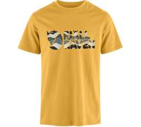 Fjällräven Multicolor Logo Herren T-Shirts gelb Größe XXL Trekking Hautfreundlich