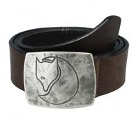Fjällräven - Murena Silver Belt - Gürtel, Gr. 96 cm 96 x 4 cm - M, grau (LeatherBrown)