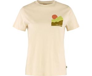 Fjällräven Nature T-shirt W für Damen 113 - Chalk White S