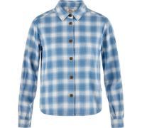 Fjällräven övik Boxy Flannel Shirt W eggshell-dawn blue (111-543) XXS
