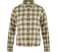 Fjällräven övik Boxy Flannel Shirt W green-chalk white (620-113) XL