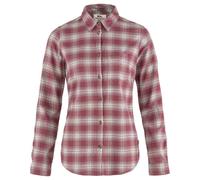 Fjällräven Övik Flannel Langarmhemd M Mesa Purple / Fog