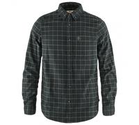 Fjällräven - Övik Flannel Shirt - Hemd, Gr. M, schwarz/grau (DarkGrey)