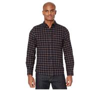 Fjällräven Övik Flannel Shirt, M, Dark Navy