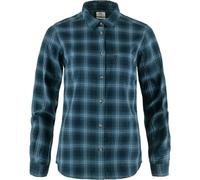 Fjällräven Damen Flanellhemd Övik Flannel Shirt Dark Navy Größe M