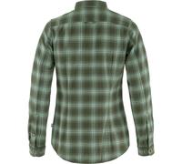 Fjällräven Övik Flannel Shirt Women XL deep forest-patina green