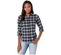 Fjällräven Övik Flannel Shirt Women, S, Dark Navy