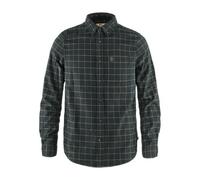 Fjällräven Herrenhemd Övik Flannel Shirt – Outdoor-Hemd – Dunkelgrau – XS
