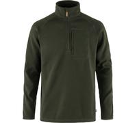 Fjällräven Herren Övik Fleece Half Zip Sweatshirt, Deep Forest, M