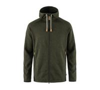 Fjallraven Herren Sweatshirt Övik Fleece Hoodie M, Deep Forest, M, 82252
