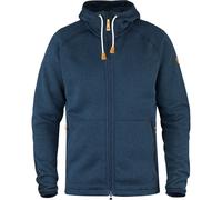 Fjall Raven - Warme Fleecejacke - Övik Fleece Hoodie M Black für Herren - Größe S - schwarz schwarz S
