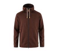 Fjall Raven - Warme Fleecejacke - Övik Fleece Hoodie M Autumn Leaf für Herren - Größe S - Braun Braun S