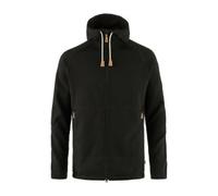 Fjall Raven - Warme Fleecejacke - Övik Fleece Hoodie M Black für Herren - Größe S - schwarz schwarz S