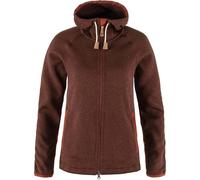 Fjällräven - Övik Fleece Hoody W - autumn leaf - Größe M - Damenfleecejacke - Wollfleece