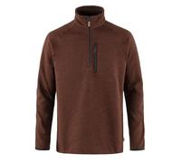 Fjällräven Övik Half Zip Herren Everyday Outdoor Fleecejacke, Autumn Leaf, L