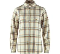 Övik Heavy Flannel Shirt Women L weiß - chalk white fossil