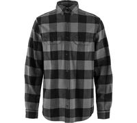 Fjällräven - Övik Heavy Flannel Shirt - Hemd, Gr. L, grau/schwarz (Black/Grey)