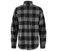 Fjällräven Herren Övik Heavy Flannel Hemd (Größe S, schwarz)