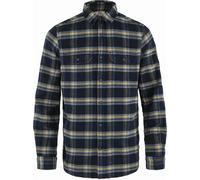 Fjällräven Övik Heavy Flannel Shirt M Herren Hemd (Dunkelblau Größe) Bekleidung