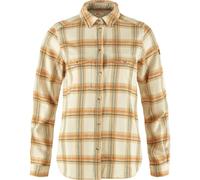 Fjällräven - Women's Övik Heavy Flannel Shirt - Hemd, Gr. S, beige (ChalkWhite/DuneBeige)