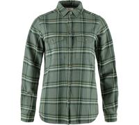 Fjällräven Övik Heavy Flannel Shirt W Flanellhemd aus Baumwolle Warm Damen Beige beige