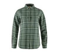 Fjällräven övik Heavy Flannel Shirt W patina green-deep patina (614-679) XXS