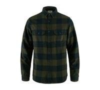 Fjällräven Övik Heavy Flannel Shirt XS deep forest/dark navy