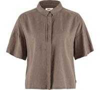 Fjällräven övik Hemp Camp Shirt SS W suede brown (244) XL