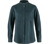 Fjällräven - Women's Övik Hemp Shirt L/S - Hemd, Gr. M, blau (MountainBlue)