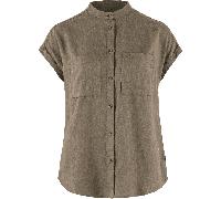Fjällräven Övik Hemp Shirt SS Women Suede Brown (S)
