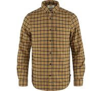 Fjällräven Övik Herren Everyday Outdoor Flanellhemd, Buckwheat Brown/Dark Navy, XXL
