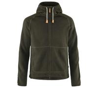 Fjallraven Herren Sweatshirt Övik Fleece Hoodie M, Deep Forest, L, 82252