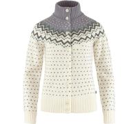 Fjällräven övik Knit Cardigan W chalk white-flint grey (113-055) M