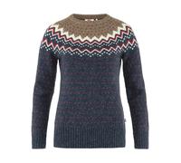 Fjällräven Damen Övik Knit Sweatshirt, per pack Grün (Glacier Green 646), Large (Herstellergröße: L)