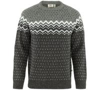 Fjällräven Övik Knit Sweater Herren Wollpullover Strickpullover dark grey-grey Größe XL Farbgruppe grau grau Herren