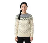 Fjällräven Övik Knit Pullover M Chalk White / Flint Grey