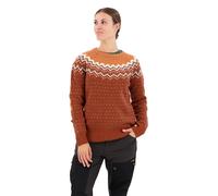 Fjällräven Övik Knit Pullover S Autumn Leaf / Desert Brown