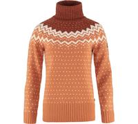 Fjällräven Övik Knit Roller Neck Damen Pullover braun Größe XXS Lifestyle Atmungsaktiv