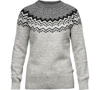 Fjällräven Övik Knit Sweater Damen Wollpullover grey Größe L Farbgruppe grau grau Damen 100% Wolle