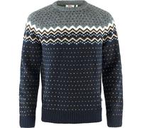 Fjällräven Övik Knit Pullover Grau/Blau/Braun - XXL