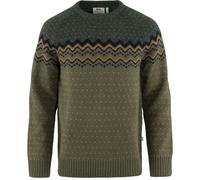 Fjällräven Herren Övik Knit Sweatshirt, Laurel Green/Deep Forest, L