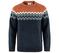Fjällräven - Övik Knit Sweater - Pullover, Gr. XL, blau (DarkNavy/TerracottaBrown)