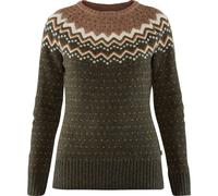 Fjallraven Damen Övik Knit Sweater Sweatshirt, Deep Forest, L EU