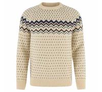 Fjällräven Strickpullover Övik Knit Sweater hellbeige/navy Größe M