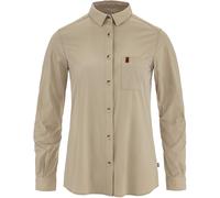 Fjällräven Övik Lite Damen Blusen beige Größe S Trekking Hautfreundlich