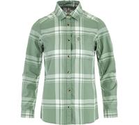 Fjällräven Övik Lite Flannel Damen Blusen gruen Größe XL Trekking Klein verpackbar