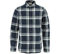 Fjällräven Övik Lite Flannel Shirt XS dark navy/chalk white